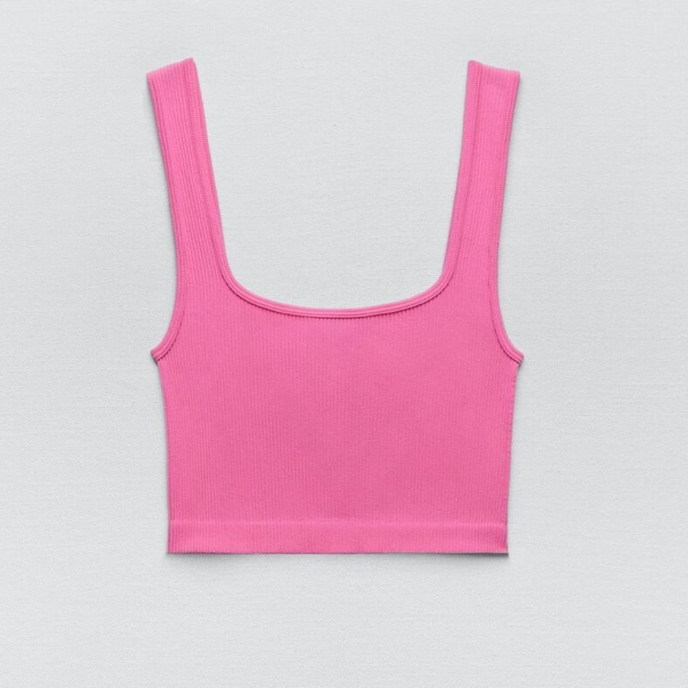 Zara seamless crop top
